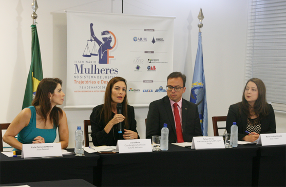 Comissão Ajufe Mulheres revela o perfil da magistrada brasileira a jornalistas