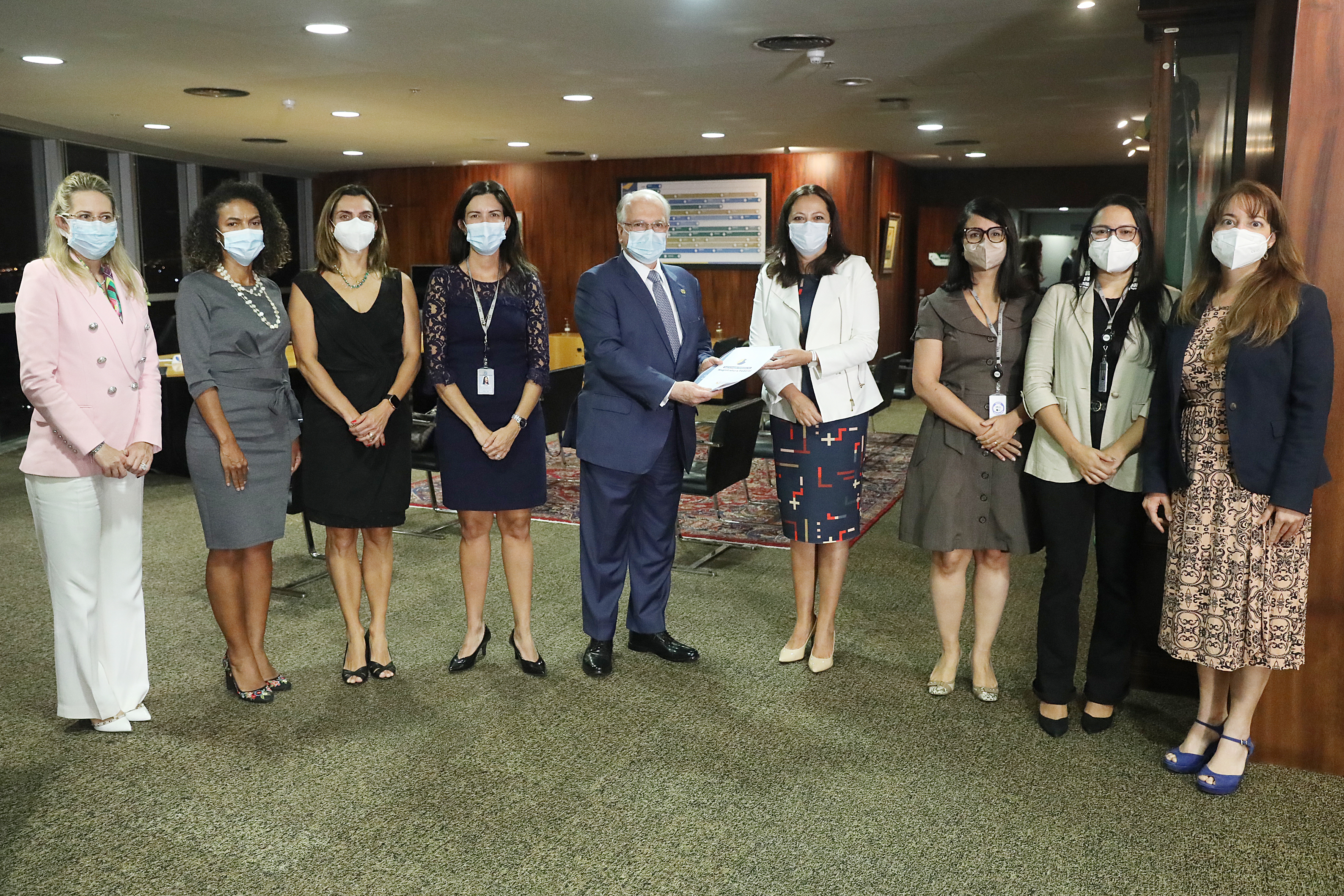 Comissão Ajufe Mulheres reforça a necessidade de uma maior participação feminina no Poder Judiciário junto a ministros