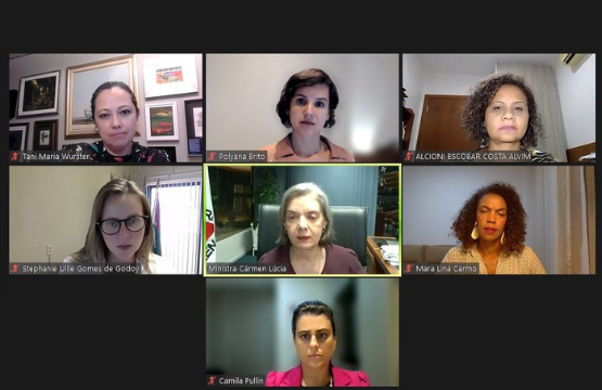 Comissão Ajufe Mulheres se reúne com ministra Carmen Lúcia, do STF