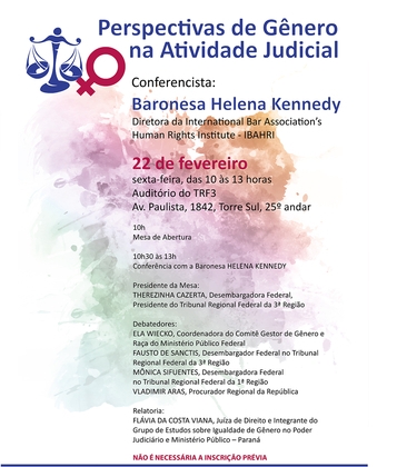 Perspectivas de Gênero na Atividade Judicial 1154px